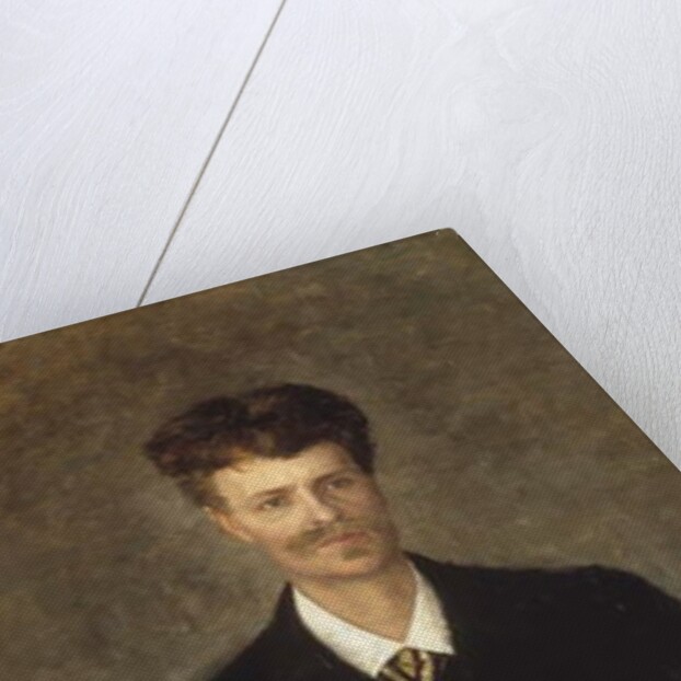 August Strindberg, 1885 by Sofie Holten