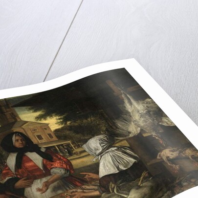 The Birdmarket, Amsterdam, c.1660-70 by Emanuel de Witte