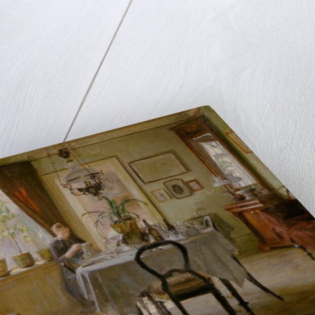 Sunlight in the Dining-room, 1889 by Viggo Johansen