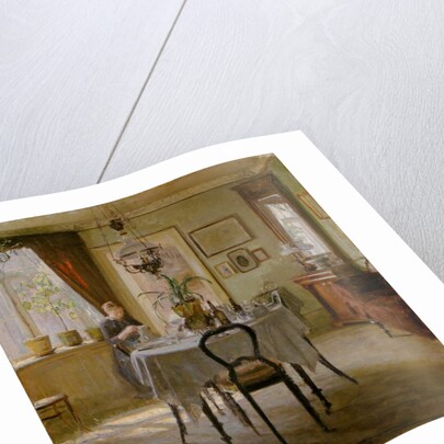 Sunlight in the Dining-room, 1889 by Viggo Johansen