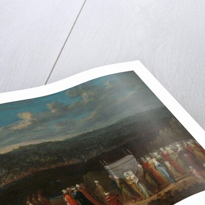 Wedding procession on the Bosphorus, c.1720-37 by Jean Baptiste Vanmour