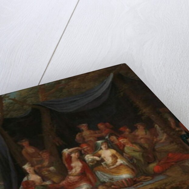 Fête champêtre with Turkish Courtiers under a Tent, c.1720-37 by Jean Baptiste Vanmour