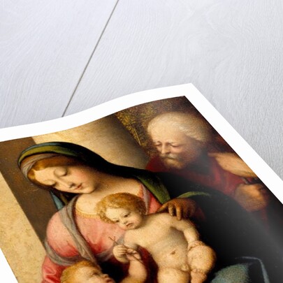 The Holy Family with the Infant Saint John the Baptist, c.1515 by (c.1489-1534) Correggio