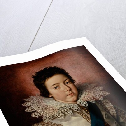 Portrait of Louis XIII, King of France, as a boy, c.1616 by Frans II Pourbus