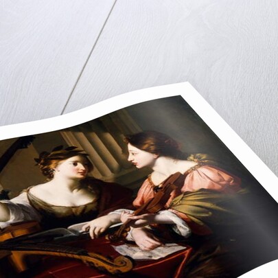 Divine Inspiration of Music, c.1640 by Nicolas Regnier