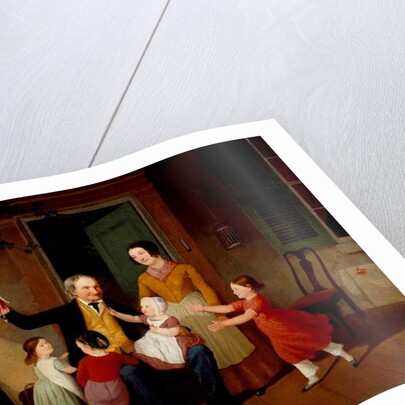 A Visit from Grandfather, c.1850 by James Goodwin Clonney