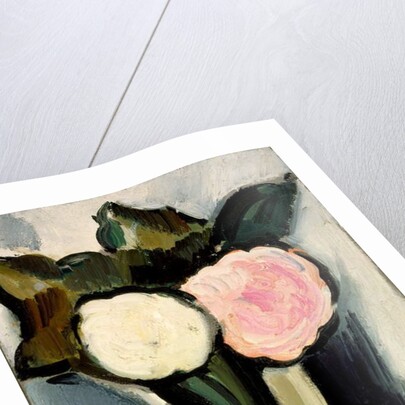 Pink and White Flowers in a Vase, c.1929 by Marsden Hartley