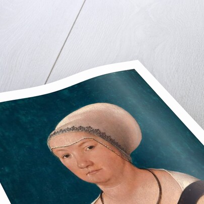 Portrait of the Wife of Jörg Fischer at Age 34, 1512 by Hans Holbein the Elder