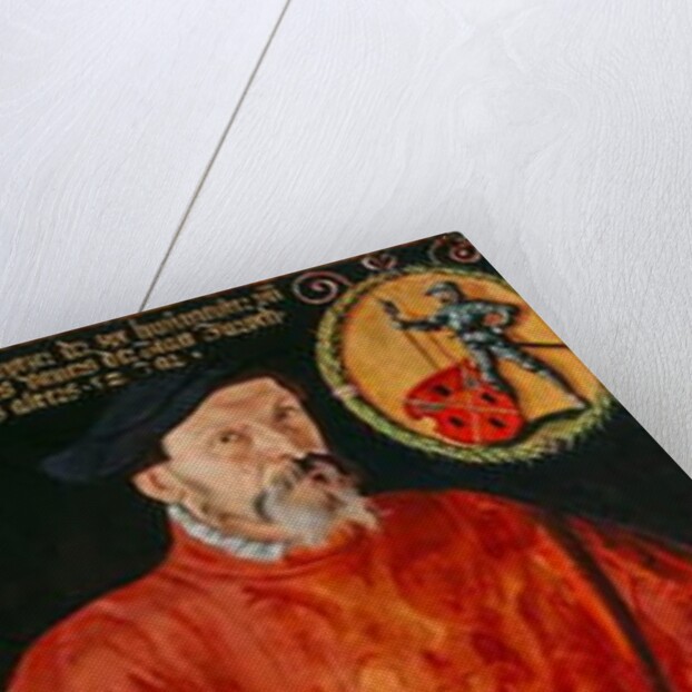 Portrait of the Zurich Standard-Bearer Jacob Schwytzer, 1564 by Tobias Stimmer