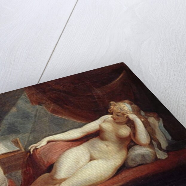 Reclining Nude and Woman at the Piano, 1799-1800 by Henry Fuseli