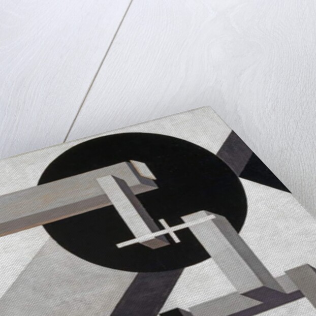 Proun 1 D, 1919 by Eliezer Markowich Lissitzky