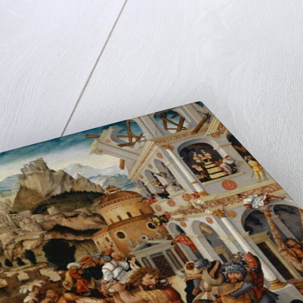 The story of Samson, c.1525-1530 by Jorg I Breu