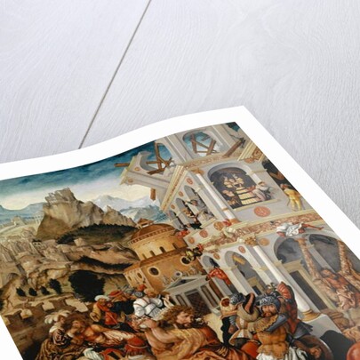 The story of Samson, c.1525-1530 by Jorg I Breu