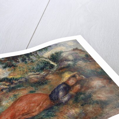Young Woman Lying in the Grass, 1890-95 by Pierre Auguste Renoir