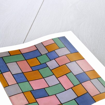 Composition in Dissonances, 1919 by Theo van Doesburg