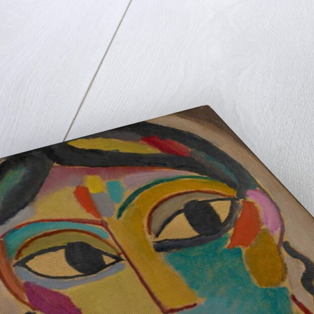 Mystical Head: Head of a Girl, 1918 by Alexej von Jawlensky