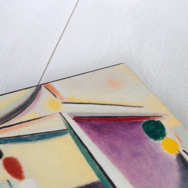 Abstract Head: Black-Yellow-Purple, c.1922 by Alexej von Jawlensky