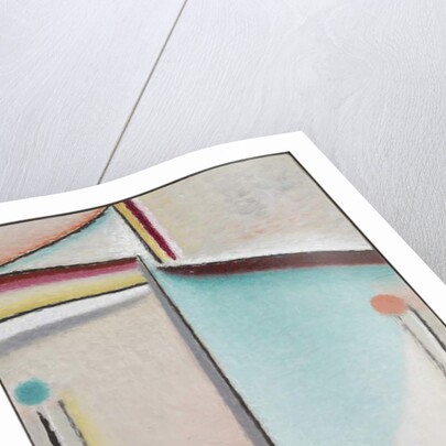 Abstract Head: Pink-Light Blue, 1929 by Alexej von Jawlensky