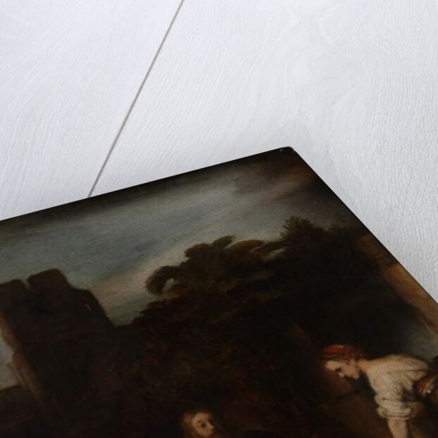 Christ and the Woman of Samaria, c.1655 by Rembrandt Harmensz. van Rijn