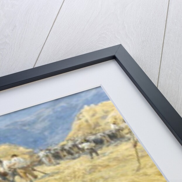 Threshing in the Abruzzi, 1890 by Peder Severin Kroyer