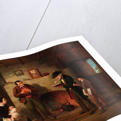 Taking the Census, 1854 by Francis William Edmonds