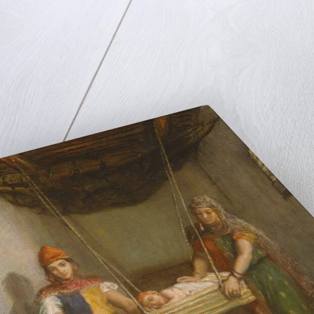 Scene in the Jewish Quarter of Contantine, 1851 by Theodore Chasseriau