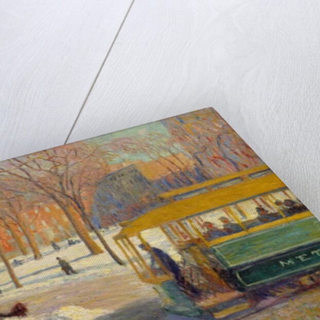 The Green Car, 1910 by William James Glackens