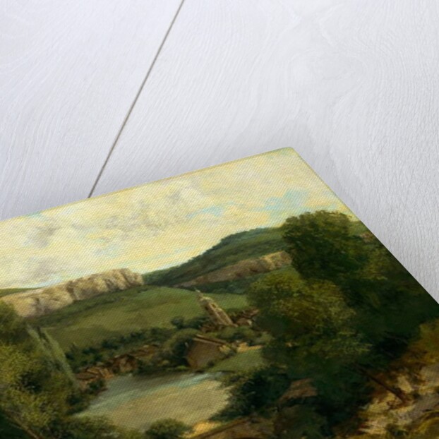 View of Ornans, c.1850 by Gustave Courbet