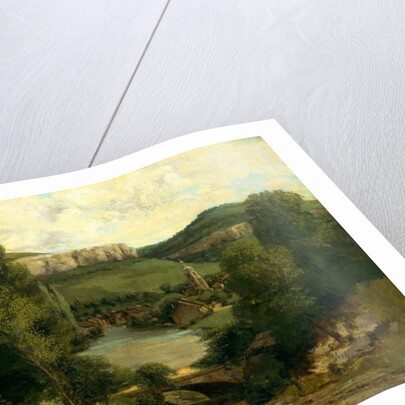 View of Ornans, c.1850 by Gustave Courbet