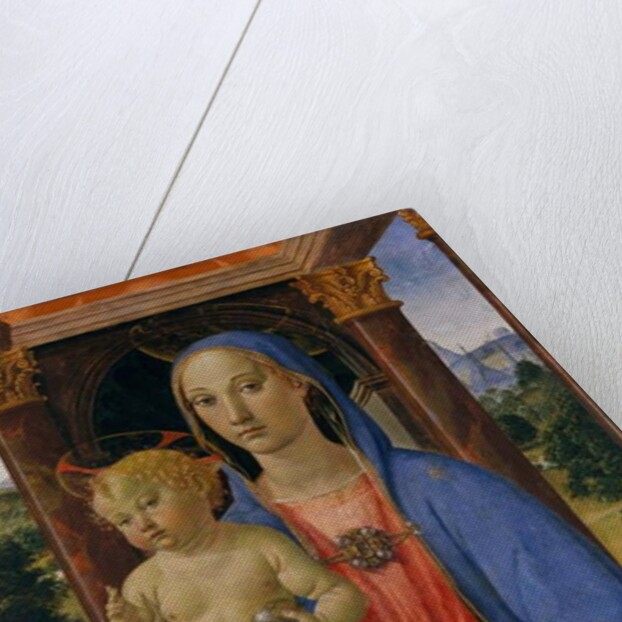 Madonna and Child with Angels, c.1480-2 by Cosimo Rosselli