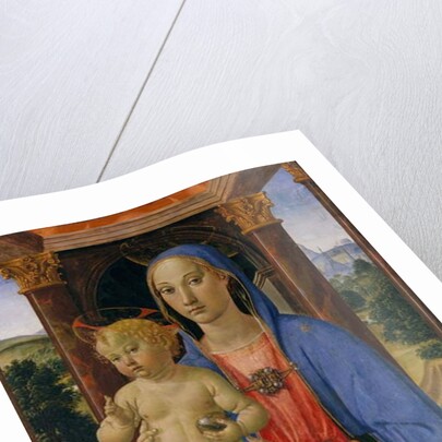 Madonna and Child with Angels, c.1480-2 by Cosimo Rosselli