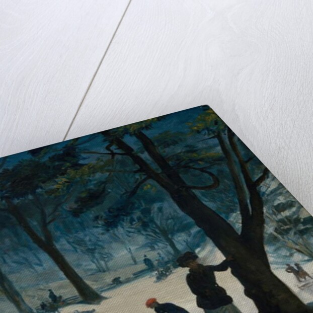 Central Park, Winter, c.1905 by William James Glackens