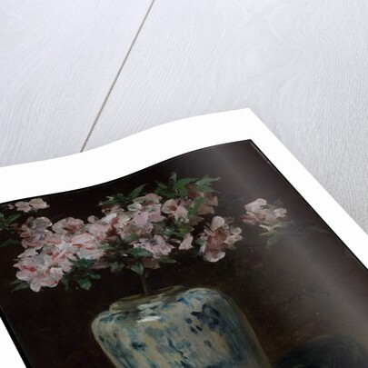 Pink Azalea, Chinese vase, c.1880-90 by William Merritt Chase