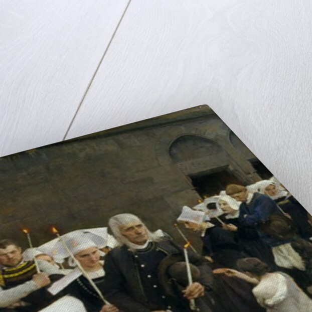 The Pardon in Brittany, 1886 by Pascal Adolphe Jean Dagnan-Bouveret