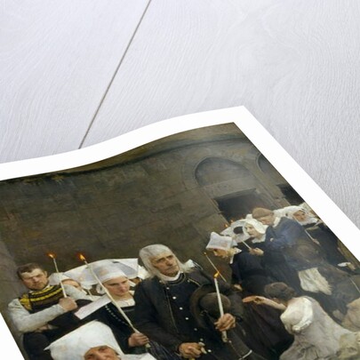 The Pardon in Brittany, 1886 by Pascal Adolphe Jean Dagnan-Bouveret