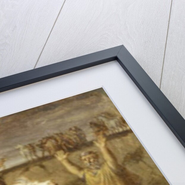 The Gaul Littavicus betraying the Roman Cause flees to Gergovie to support Vercingetorix, c.1838-40 by Theodore Chasseriau