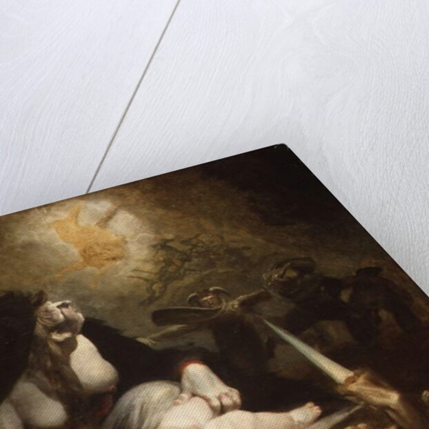 The Night-Hag Visiting Lapland Witches, 1796 by Henry Fuseli