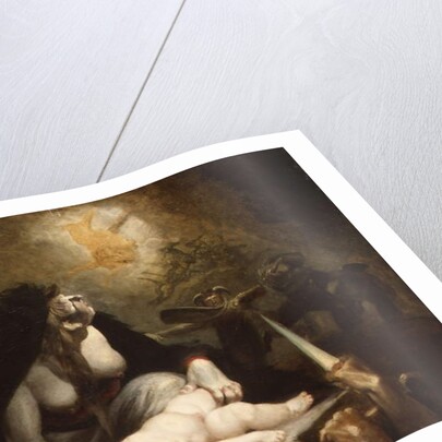 The Night-Hag Visiting Lapland Witches, 1796 by Henry Fuseli