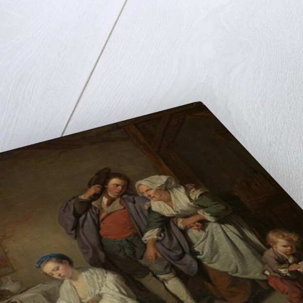 Broken Eggs, 1756 by Jean Baptiste Greuze