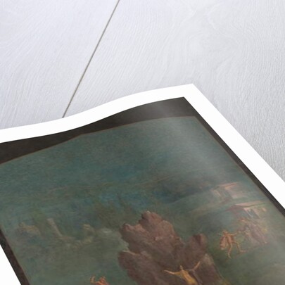 Perseus and Andromeda in landscape by Roman