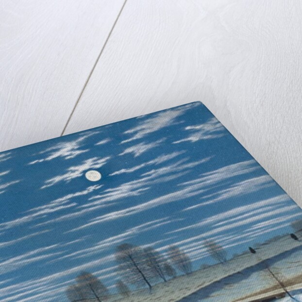 Winter Scene in Moonlight, 1869 by Henry Farrer