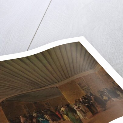 The Ridotto Pubblico at Palazzo Dandolo, c.1765-68 by Francesco Guardi