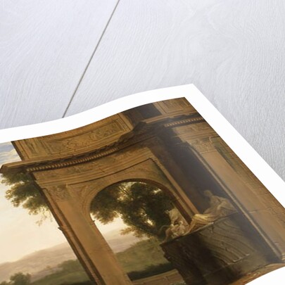 Classical Landscape with Figures by Henri Mauperche