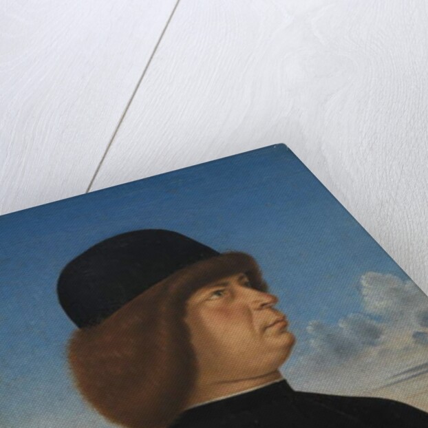 Portrait of Alvise Contarini, c.1485-95 by Jacometto Veneziano