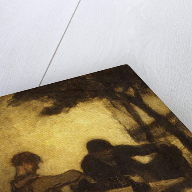 The Drinkers, 1861 by Honore Daumier