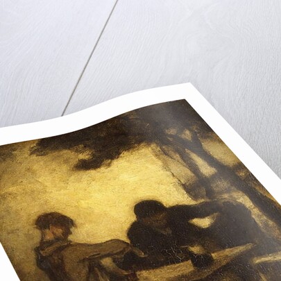 The Drinkers, 1861 by Honore Daumier