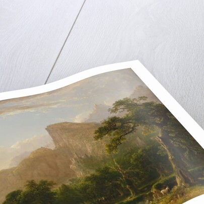 Landscape Scene from 'Thanatopsis', 1850 by Asher Brown Durand