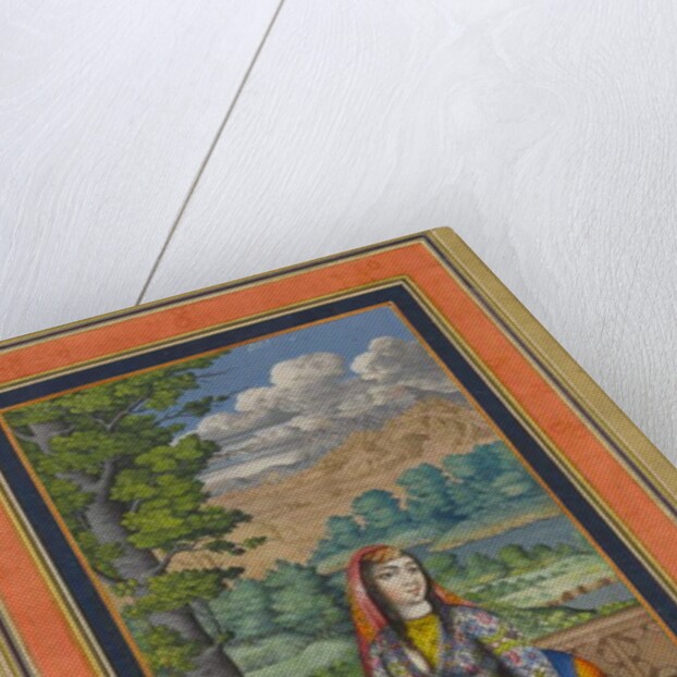 Portrait of a Persian Lady by Persian School