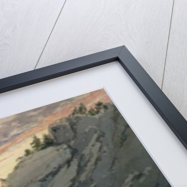 At the Waterfall, c.1850 by David Claypoole Johnston