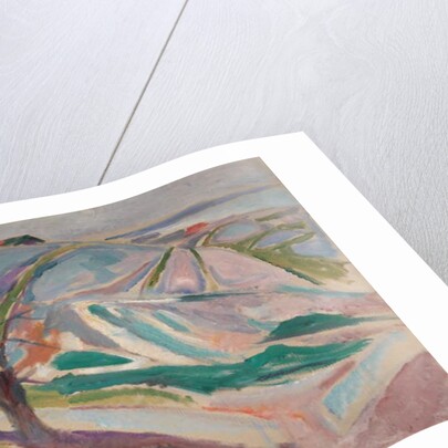 Landscape, Kragero, 1912 by Edvard Munch